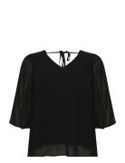 Kcferi Blouse Black Kaffe Curve