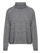 Objminna L/S Rollneck Knit Pullover Noos Grey Object