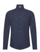 Bs Floyd Casual Slim Fit Shirt Navy Bruun & Stengade