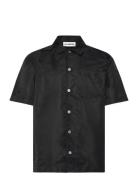 Recycled Nylon Summer Shirt Black HAN Kjøbenhavn