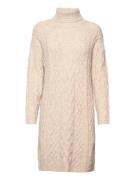 Crcabin Knit Dress - Mollie Fit Beige Cream