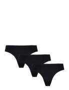 Seamless String 3-Pack Black Missya