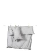 Hope Baby Duvet Cover And Pillowcase Grey Himla