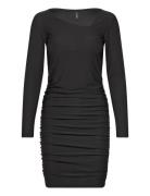 Onlsansa L/S Assymetric Dress Jrs Black ONLY