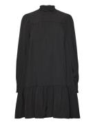 Vmshilah Naja High Neck Dress Wvn Ga Black Vero Moda