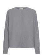 Crinckle Pop Fleur Shirt Grey Mads Nørgaard