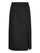 Annali Midi Skirt Black A-View