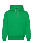 The Rl Fleece Hoodie Green Polo Ralph Lauren