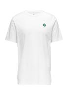 Ace T-Shirt Gots White Double A By Wood Wood