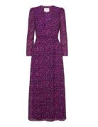 D6Vyana Printed Maxi Dress Purple Dante6