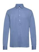 Dc Pique Popover Rf Shirt Blue Tommy Hilfiger