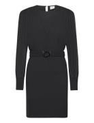 D6Marvey Contrast Sheer Dress Black Dante6