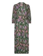 Boho Relaxed Dress Green By Ti Mo