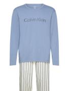 L/S Pant Set Blue Calvin Klein