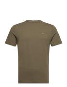 Reg Shield Ss T-Shirt Khaki GANT