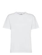 Liv Organic Logo Tee White MSCH Copenhagen