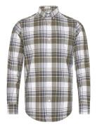 Reg Poplin Check Shirt Khaki GANT