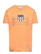 Archive Shield Ss T-Shirt Orange GANT
