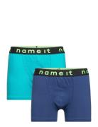 Nkmboxer 2P Solid Noos Blue Name It