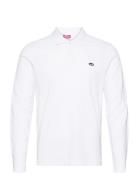T-Smith-Ls-Doval-Pj Polo Shirt White Diesel