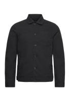 Cropped Length Overshirt Black Lindbergh