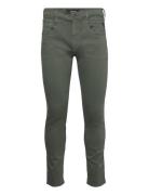 Anbass Trousers Slim Hyperflex Colour Xlite Khaki Replay
