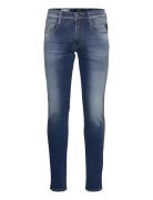 Anbass Trousers Slim Hyperflex Re-Used Blue Replay