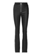 Anna Leather Pants Black Notes Du Nord