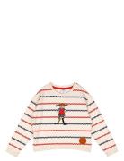 Square Stripe Sweatshirt Patterned Martinex