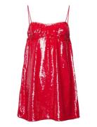 Sequins Red Ganni