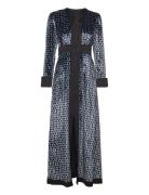 Dvf Libby Dress Blue Diane Von Furstenberg