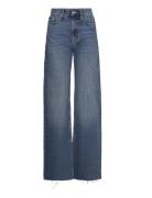 High-Rise Wideleg Jeans Blue Mango