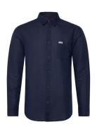 Ls 1 Pkt Shirt Navy Wrangler