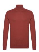 Slhberg Roll Neck Noos Burgundy Selected Homme