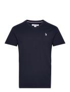 Uspa T-Shirt V-Neck Cem Men Navy U.S. Polo Assn.