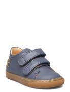 Shoes - Flat - With Velcro Blue ANGULUS