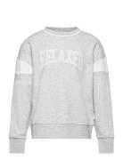 Over Printed Sweatshirt Grey Tom Tailor