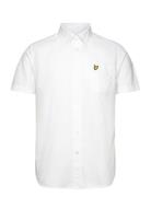 Short Sleeve Oxford Shirt White Lyle & Scott