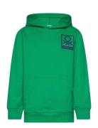 Sweater W/Hood Green United Colors Of Benetton