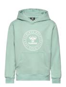 Hmlcuatro Circle Hoodie Green Hummel