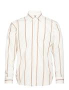 Wbyuzo Stripe Shirt White Woodbird