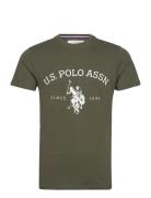 Uspa T-Shirt Archibald Men Green U.S. Polo Assn.
