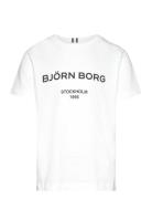 Borg Logo T-Shirt White Björn Borg