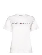 Reg Printed Graphic T-Shirt White GANT