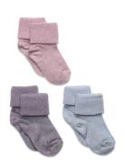 Ida Glitter Socks - 3-Pack Patterned Mp Denmark