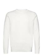 Knitted O-Neck Sweater White Lindbergh