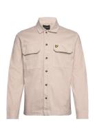 Garment Dyed Overshirt Beige Lyle & Scott