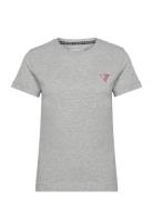 Ss Cn Mini Triangle Tee Grey GUESS Jeans