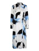 Josie Wrap Dress White Second Female