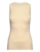 T-Shirts Sleeveless Beige Marc O'Polo